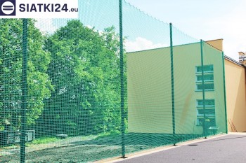 Siatki Siekierowice - Piłkochwyty na boisko piłkarskie - piłka nożna dla terenów Siekierowic